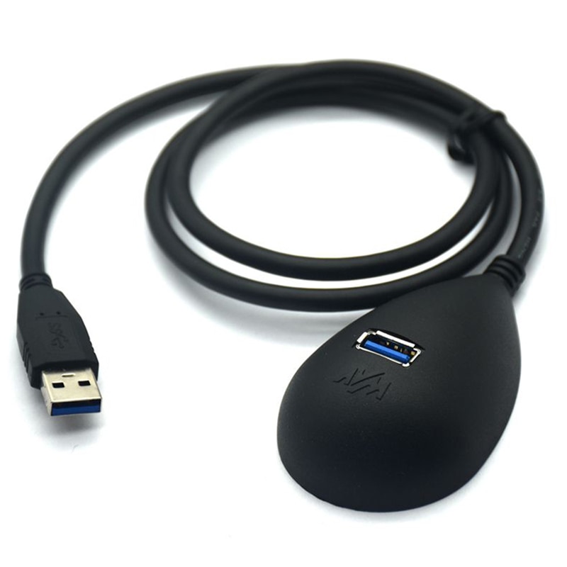 Usb 3.0 telakka jatkokaapeli superspeed pöytäteline usb 3.0 pohja telakan pidike usb 3.0 a uros naaras 0.8m