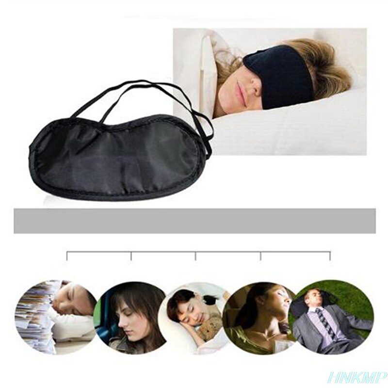 1pc Cute Eye Aid Travel Rest Eye Cover Sleeping Mask Aviation Sleep Mask Unisex Portable Elastic Bandage Eye Masks