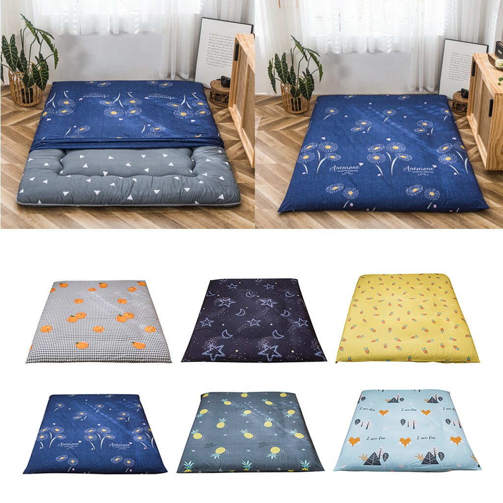 Tatami Vloer Vouwen Matras Sprei, Japanse Tatami Dikte Bescherm Cover