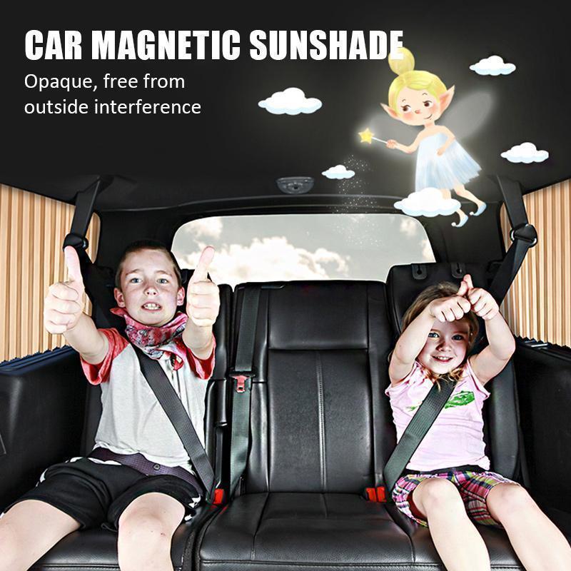 Auto Window Zonnescherm Gordijn Universal Side Window Zonnescherm Cover Magnetische Auto Covers Zonneschermen Gordijn Venster Voor Baby Kinderen