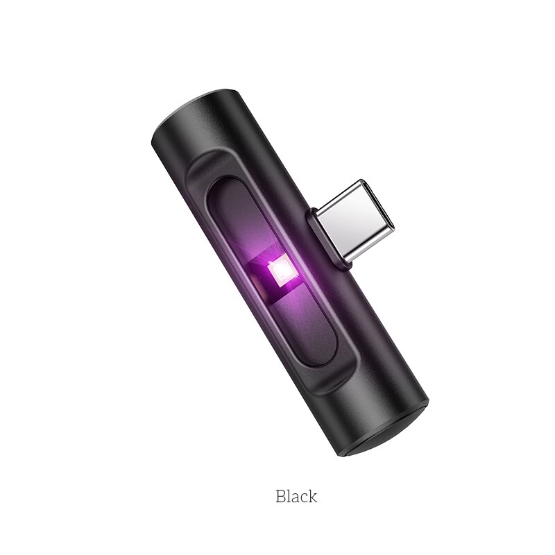 HOCO Mini przenośna dezynfekcja UVC UV LED light telefon komórkowy interfejs USB wtyczka zasilanie ręczne sterylizacja UVC 270nm dla Samsung: Default Title