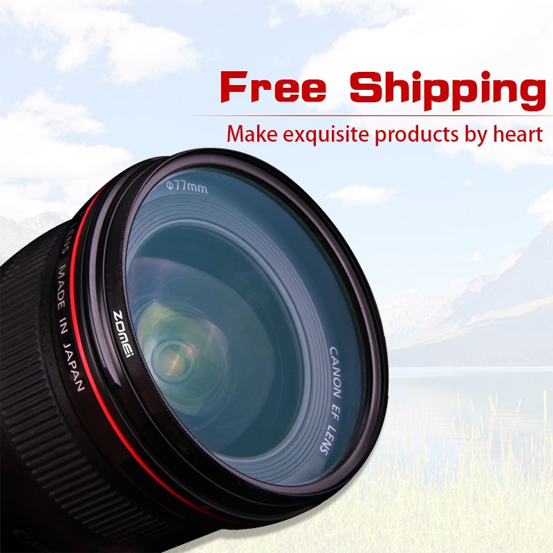 ZOMEI CPL Circular Polarizador filtro de la Cámara para Canon Nikon DSLR CAMERA lens 52mm/55/58/62/67/72/77/82mm