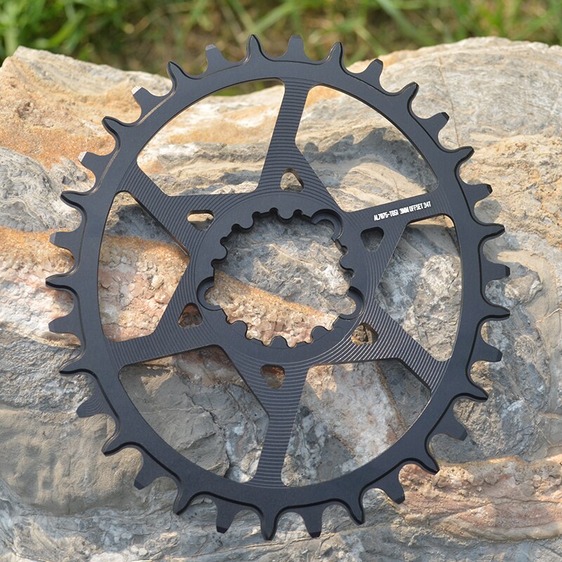 Pass quest gxp mtb ovaal crankstel smal breed kettingblad fiets fiets kettingblad/kettingblad 6mm offset 32-38t