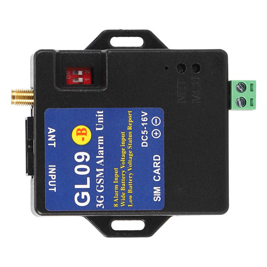 GSM Alarm System 8-input 3G Wireless Alert Module GSM Alarm System Support UMTS /GSM/EDGE Frenquency for Android for IOS APP