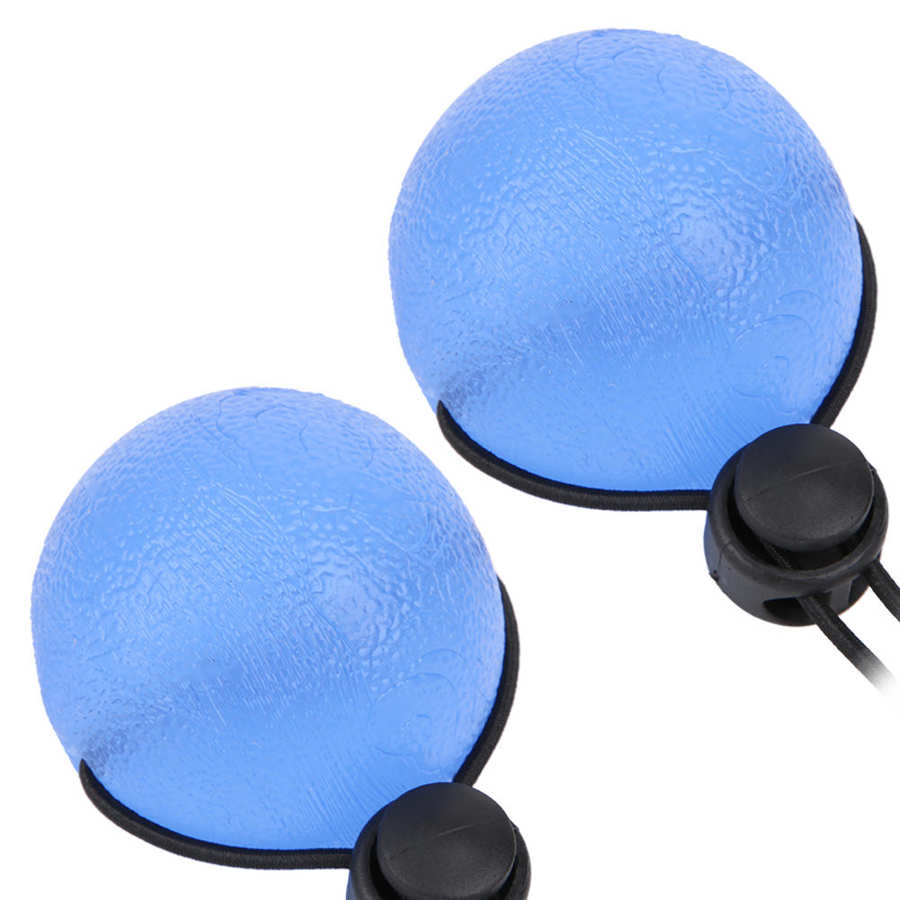 Silicone Hand Grip Balls Massage Hand Grip Balls Fitness Hand Expander Gripper Strengthen Exerciser Trainer Stress Power Ball