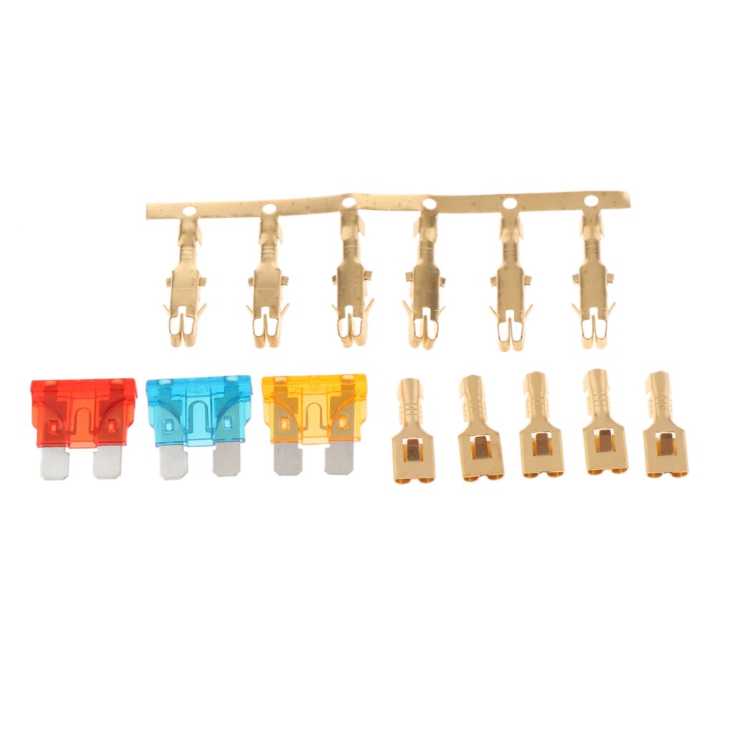 4-Slot Relay Box [1 Relays] [3 Blade Fuses] [Easy Installation] - Fuse Relay Box for Automotive and Marine Use