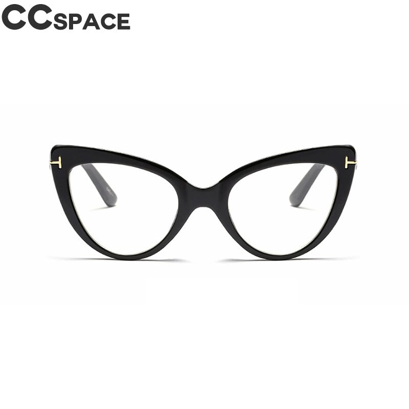 45131 kvinder kat øje briller stel computer briller trending styles optisk: C8 sort klar