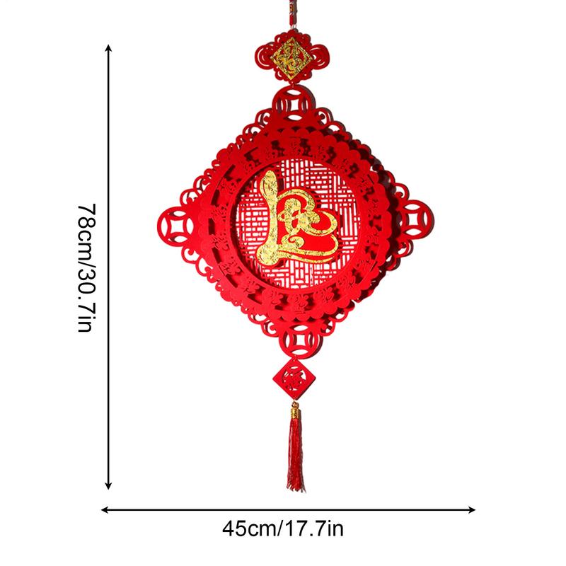 Vietnamese Year Decorations Red Year Home Decoration Spring Festival Decorations Unique Decorative Ornaments Lucky