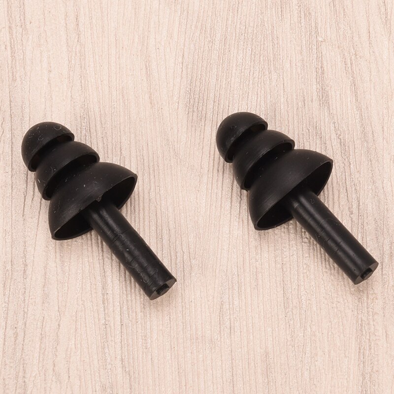 1 Paar Siliconen Oordopjes Anti Noise Snore Oordopjes Comfortabel Voor Studie Slaap: BK