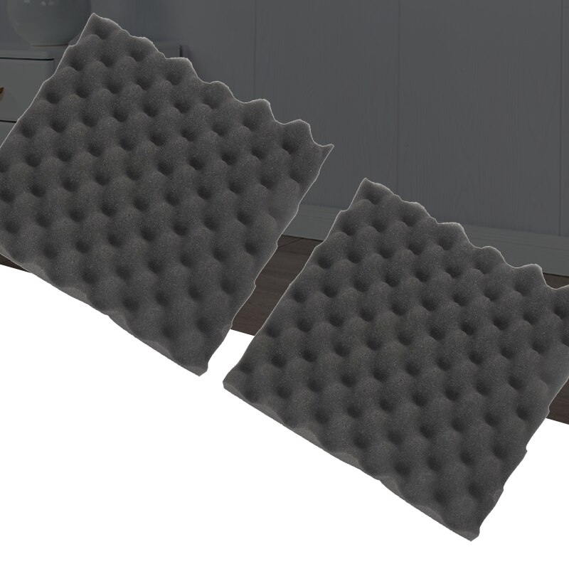 6pcs 30X30X4CM Soundproofing Acoustic Foam Tiles Noise Sound-Absorbing
