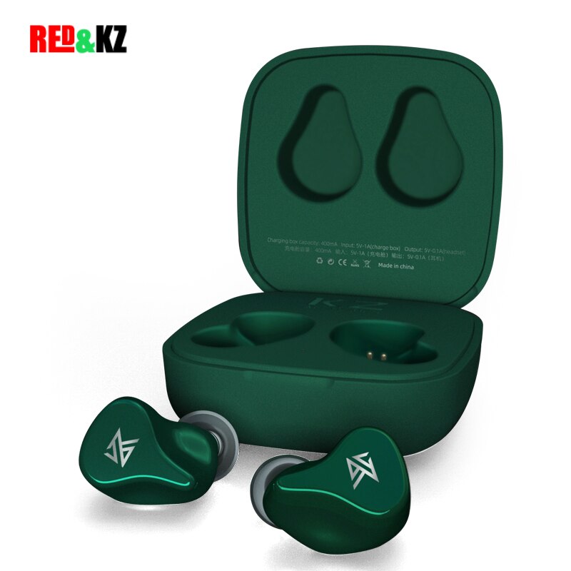 KZ-Auriculares deportivos Z1 S1TWS con Bluetooth V5.0, dispositivo de audio con Control táctil magnético Dual, con cancelación de ruido, para Iphone, Huawei, Xiaomi y Samsung