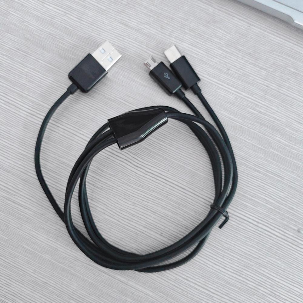 usb to type c and micro charge cable 1m 3ft