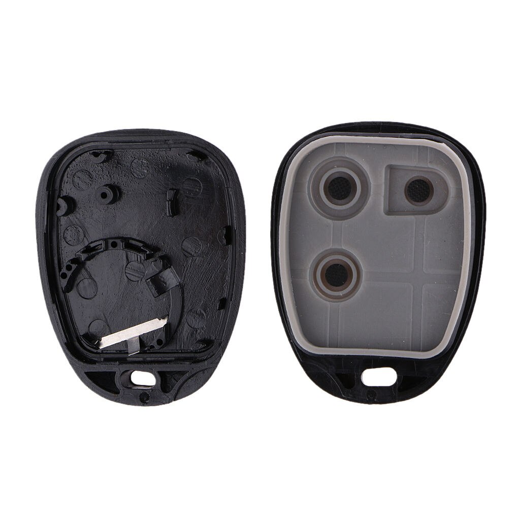 3 Buttons Remote Key Fob Shell Case Pad for GM Chevrolet Cadillac
