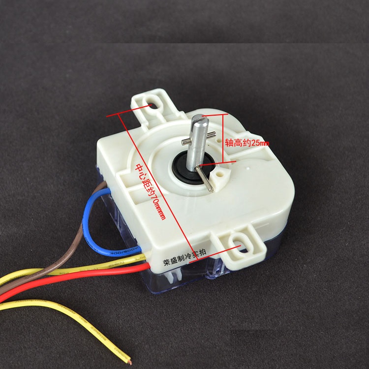 Temporizador para lavadora, 3 cables, interruptor de lavado, 15 minutos de longitud del eje 25mm