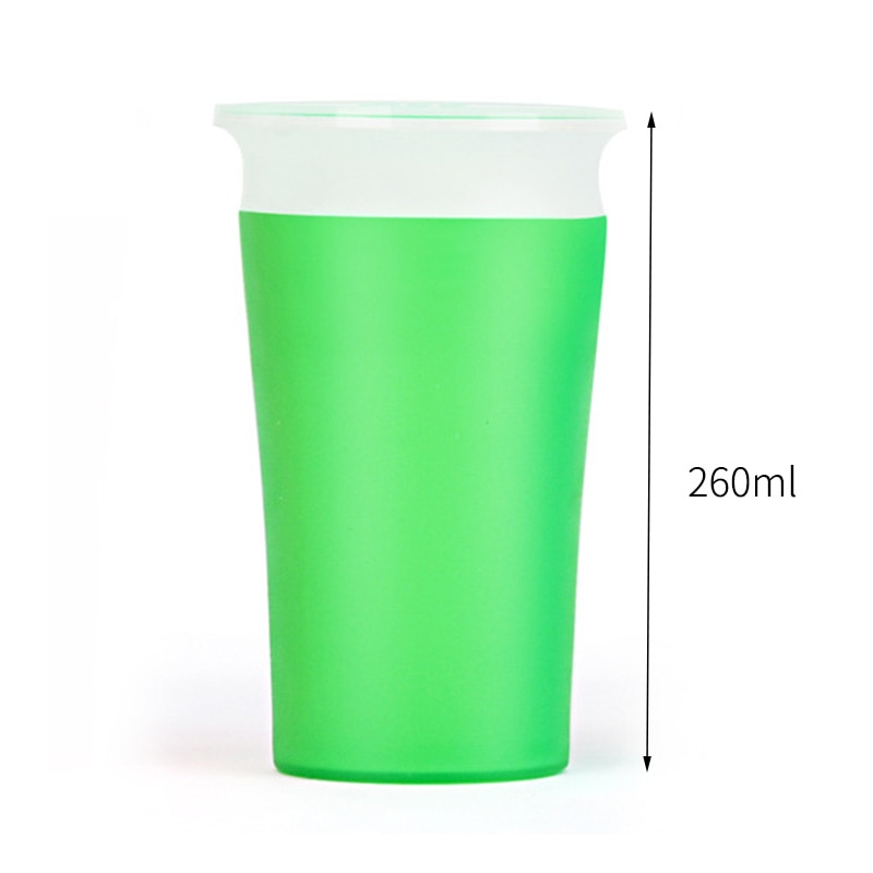 Baby Lernen Trinkbecher 360 Grad Drehbare Mit Doppel Griff Tragbaren Leck Beweis Kleinkinder Fütterung Flasche Wasser Tassen T2143