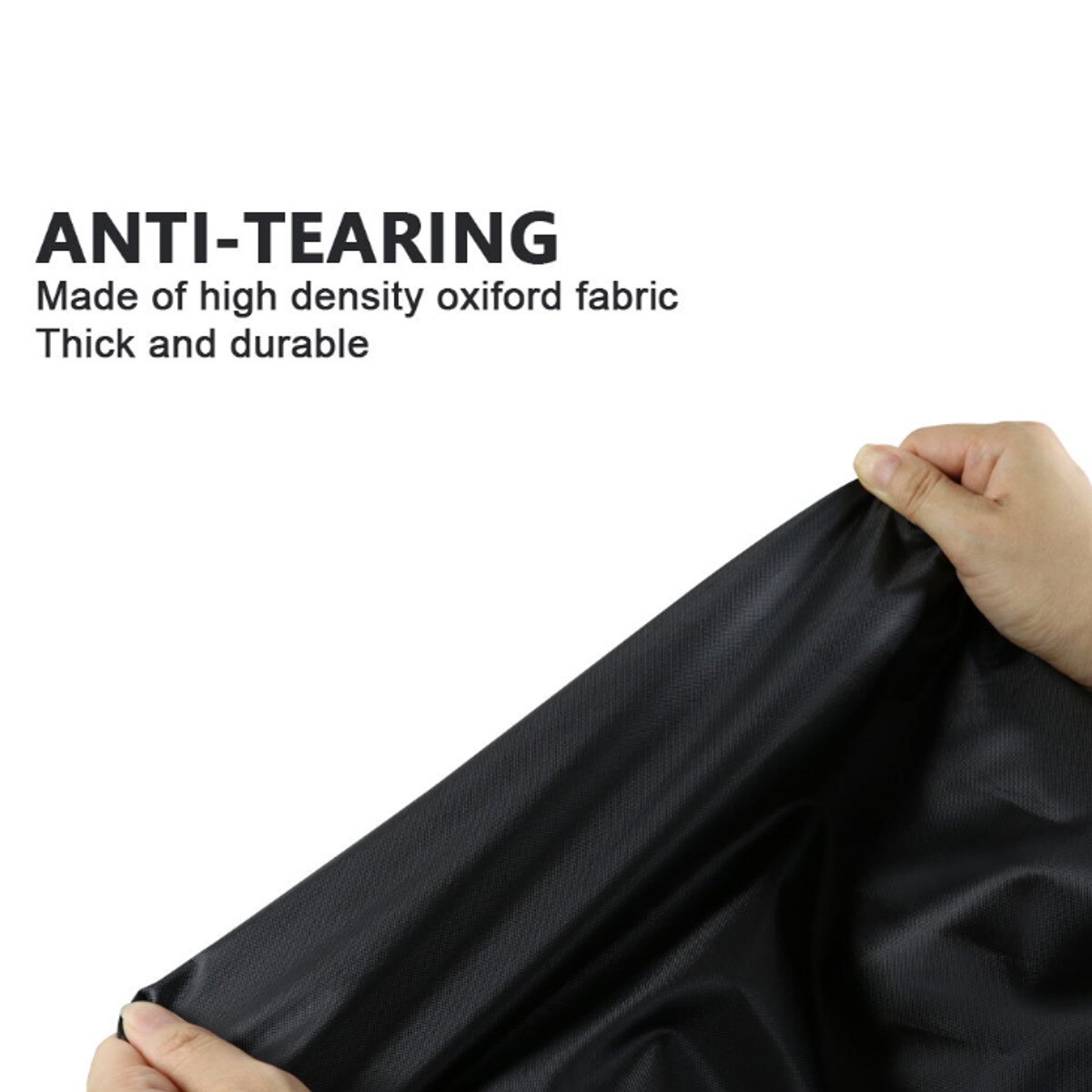 6 Sizes Waterproof Patio Fire Pit Cover Black UV Protector Grill BBQ Shelter Outdoor Garden Yard Square Canopy Furniture Covers