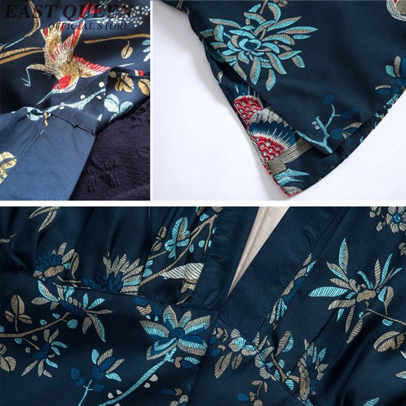Traditionele japanse kimono dames japanse yukata kimono's dames vesten dames zomer stijl  kk829 y