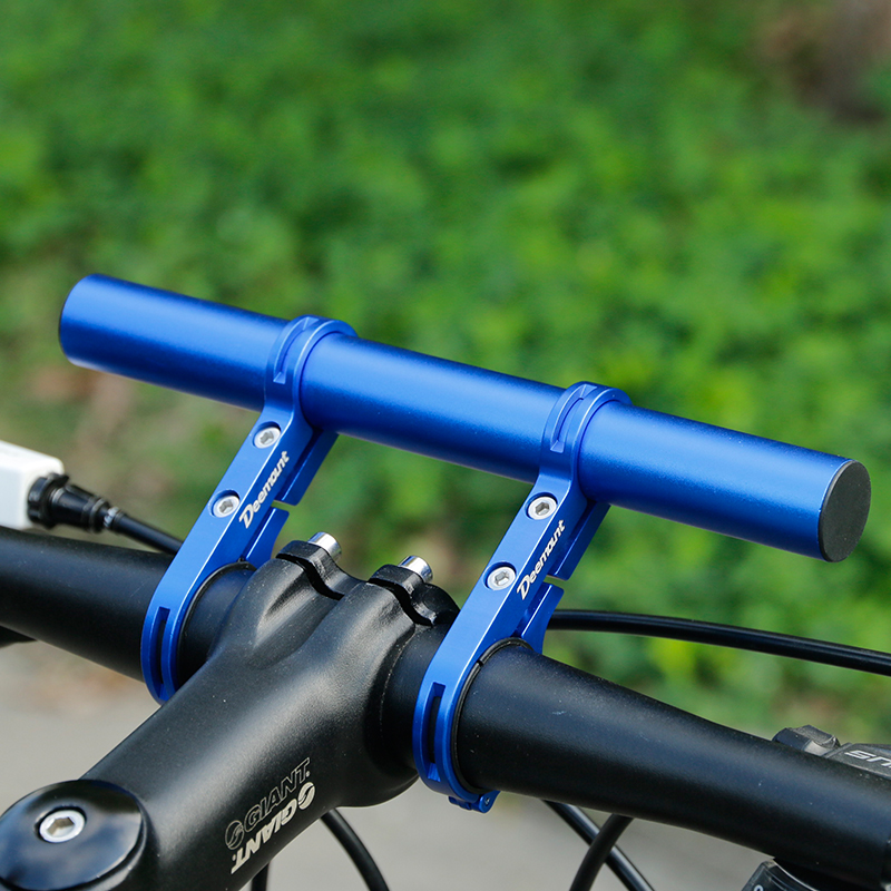 Extensor de manillar de patinete eléctrico, soporte de montaje de luz de bocina, adaptador elevador de manillar, lámpara de bicicleta, accesorios de linterna