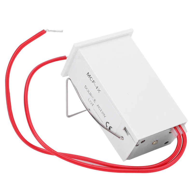 Electromagnetic Pulse Counter 4-Digit Counter 20 Times/sec MCF‑4 High Sensitivity Industrial Supplies AC220V Electronic Counter
