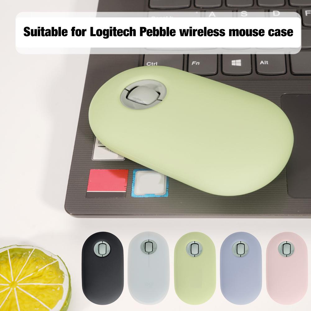 Logitech – souris sans fil Ultra fine, housse de protection douce, antichoc et anti-poussière, pour Logitech Pebble