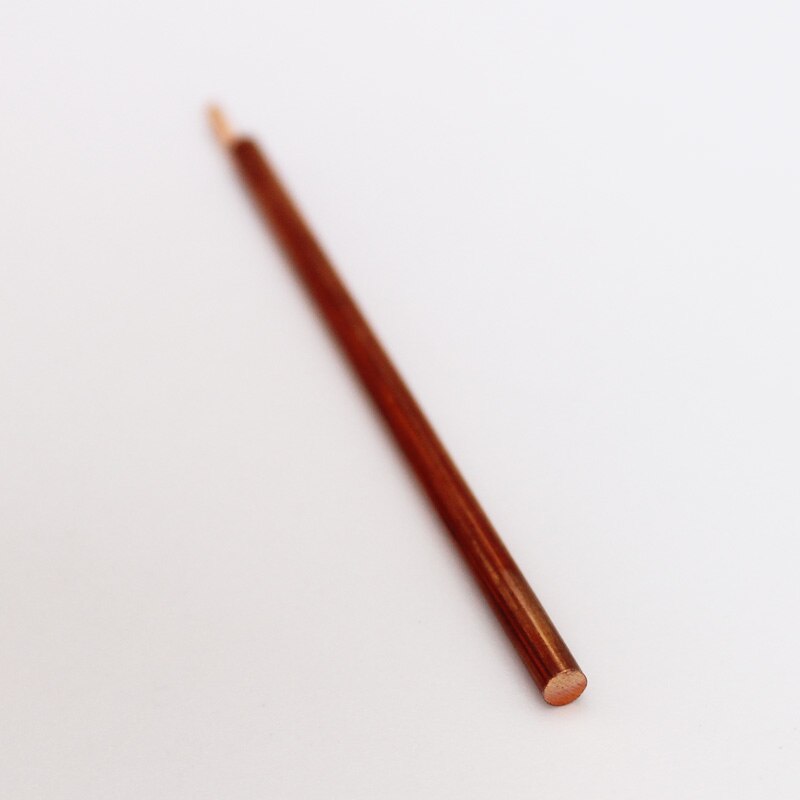 2pcs Aluminum copper oxide spot welding needle for batter pack machine,diameter 3mm length 80mm