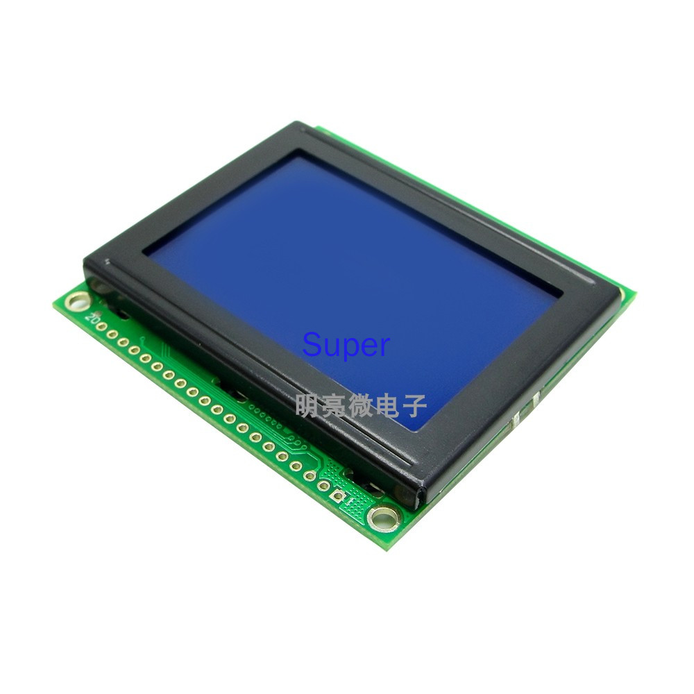 LCD12864 Graphic Dot Matrix LCD Screen Module 5V 3.3V 128X64 Dot Matrix Display MLW12864I