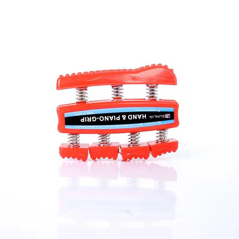 Finger Strengthener Power Training Hand Grip Exerciser Portable Wrist Tension Extend Fitness Equipment Rehabilitation Hand Tools: Red