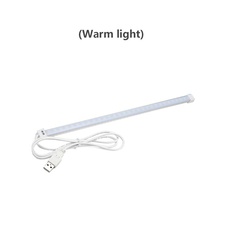 Cabinet Light LED 35cm LED lamp with USB bookcase lamp three colors with switch cabinet lamp book lamp reading light: 02