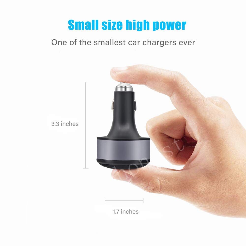 Quick Car Charger Usb Type C Lader Mini Qc 3.0 Usb Adapter Plug Fast Charger Voor Iphone Samsung Xiaomi Mobiele auto Usb Lader