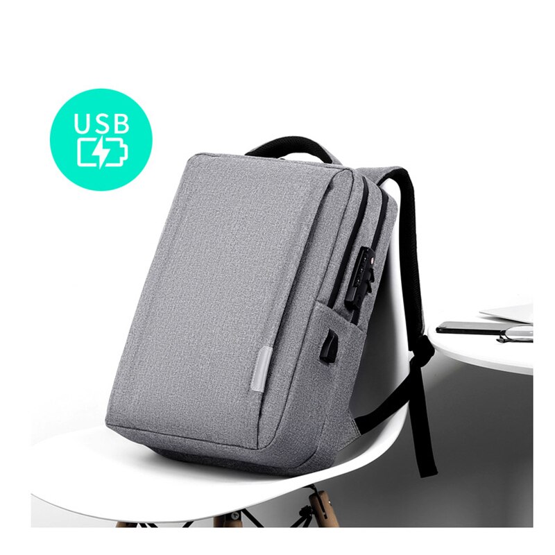 VORMOR-mochila para ordenador portátil de 15,6 pulgadas para hombre, morral de viaje para oficina y negocios, de