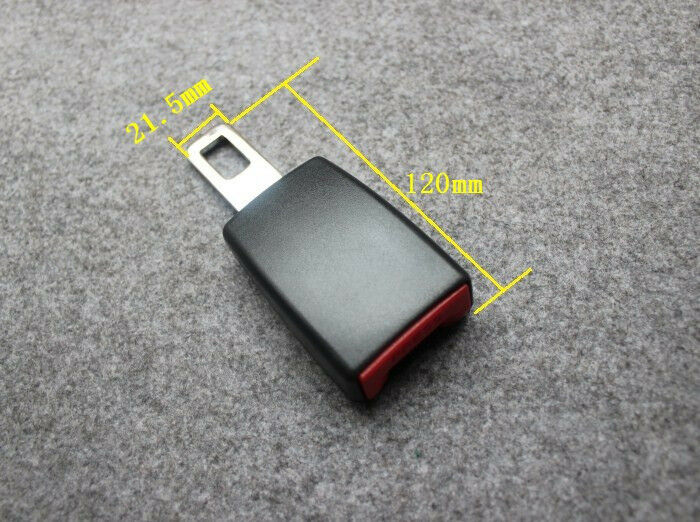1Pcs Auto Autogordel Extention Extender Veiligheid Zwart Eliminator Alarm Stopper