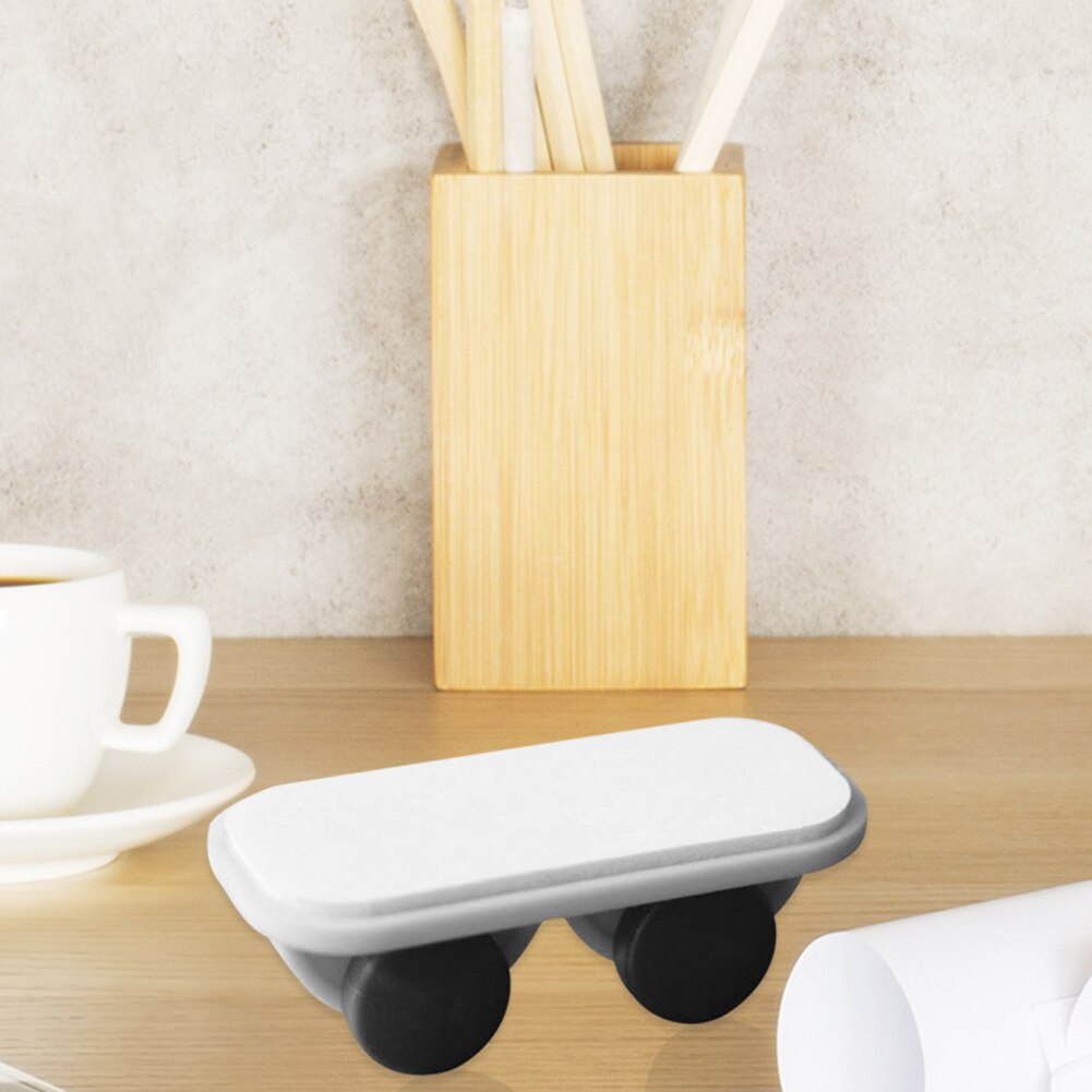 4Pcs Self Adhesive DIY Pulley Accessories Storage Box Hardware Wheel Bed Bottom Mobile Noiseless Casters for Home