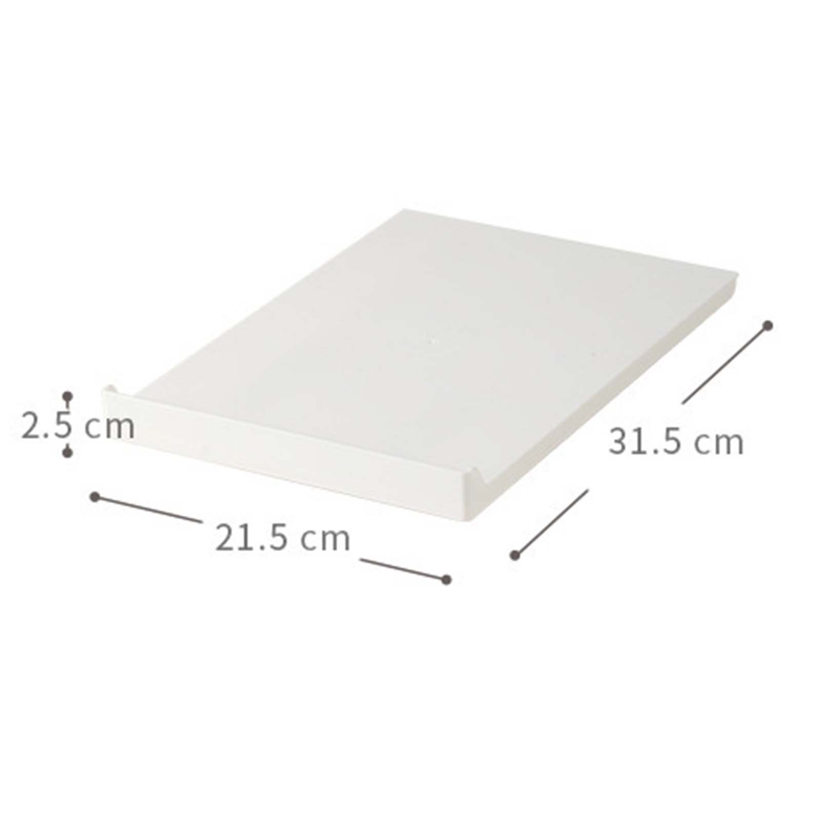 Organisateur d'armoire extractible, tiroir coulissant, étagères de rangement, robuste, grande capacité, Organization de rangement de placard pour le salon: Gris clair