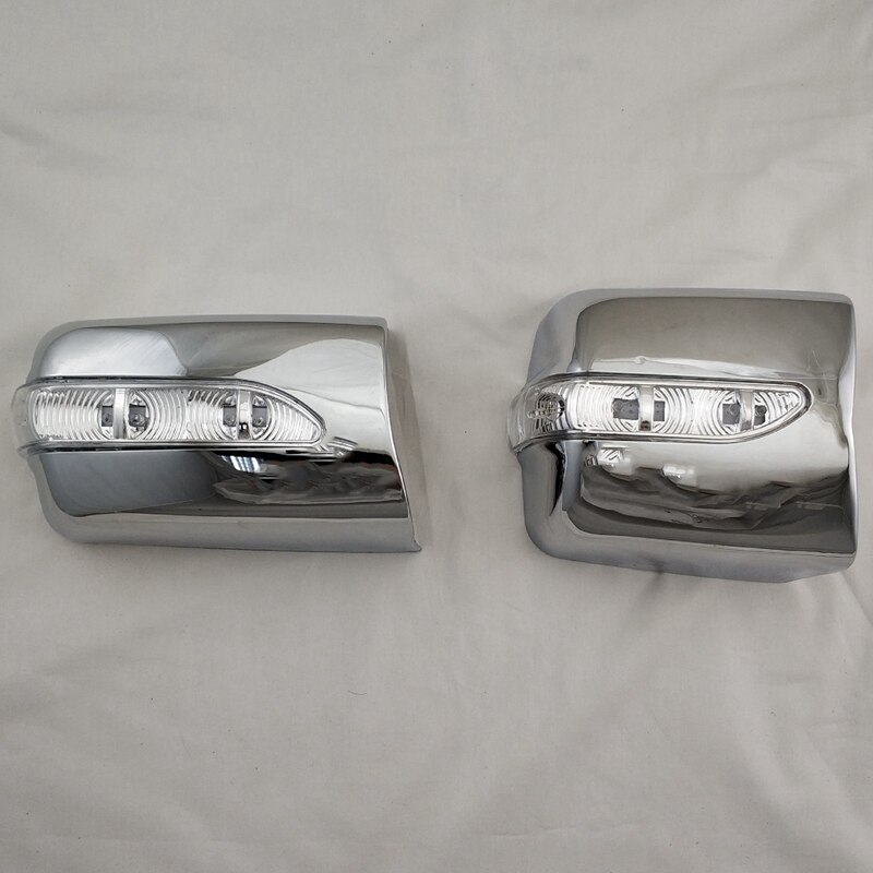 Espelho lateral capa com led side blinker lhd para mercedes benz w124 e classe 1986-1994