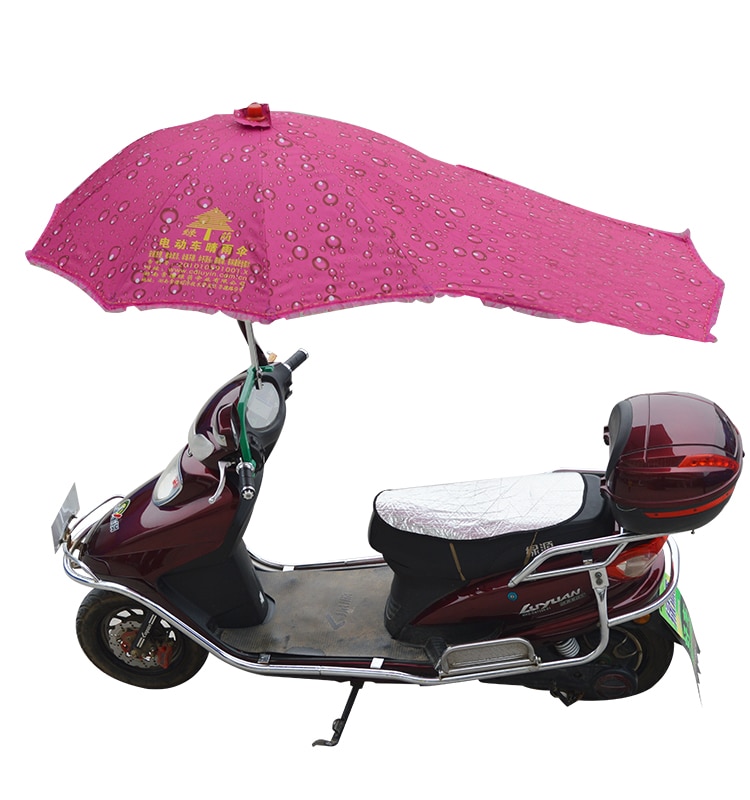 1PC Outdoor Sunny and Rainy Umbrella For Motorcycle Motor Bike Scooter Electric Vehichles