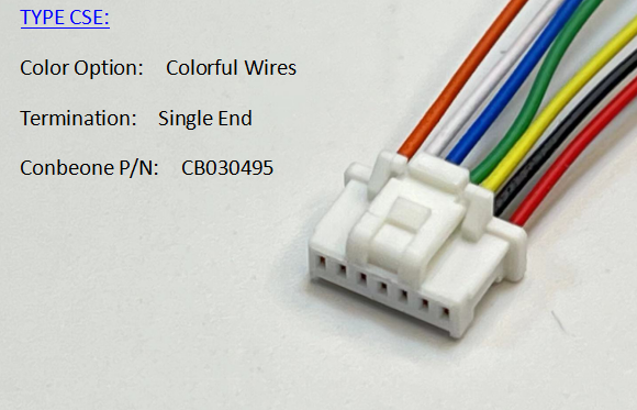 5013300700 WIRE HARNESS, MOLEX PICO CLASP SERIES 1.00MM PITCH 7P 501330-0700 CABLE, OFF THE SHELF FAST: Blue / 0.6m