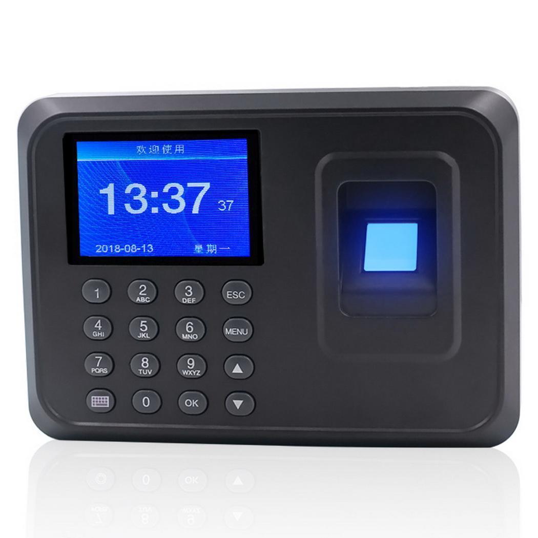 Biometric Fingerprint Time Clock Recorder Fingerprint Password Attendance Office Machine Employee Recognition Access Control