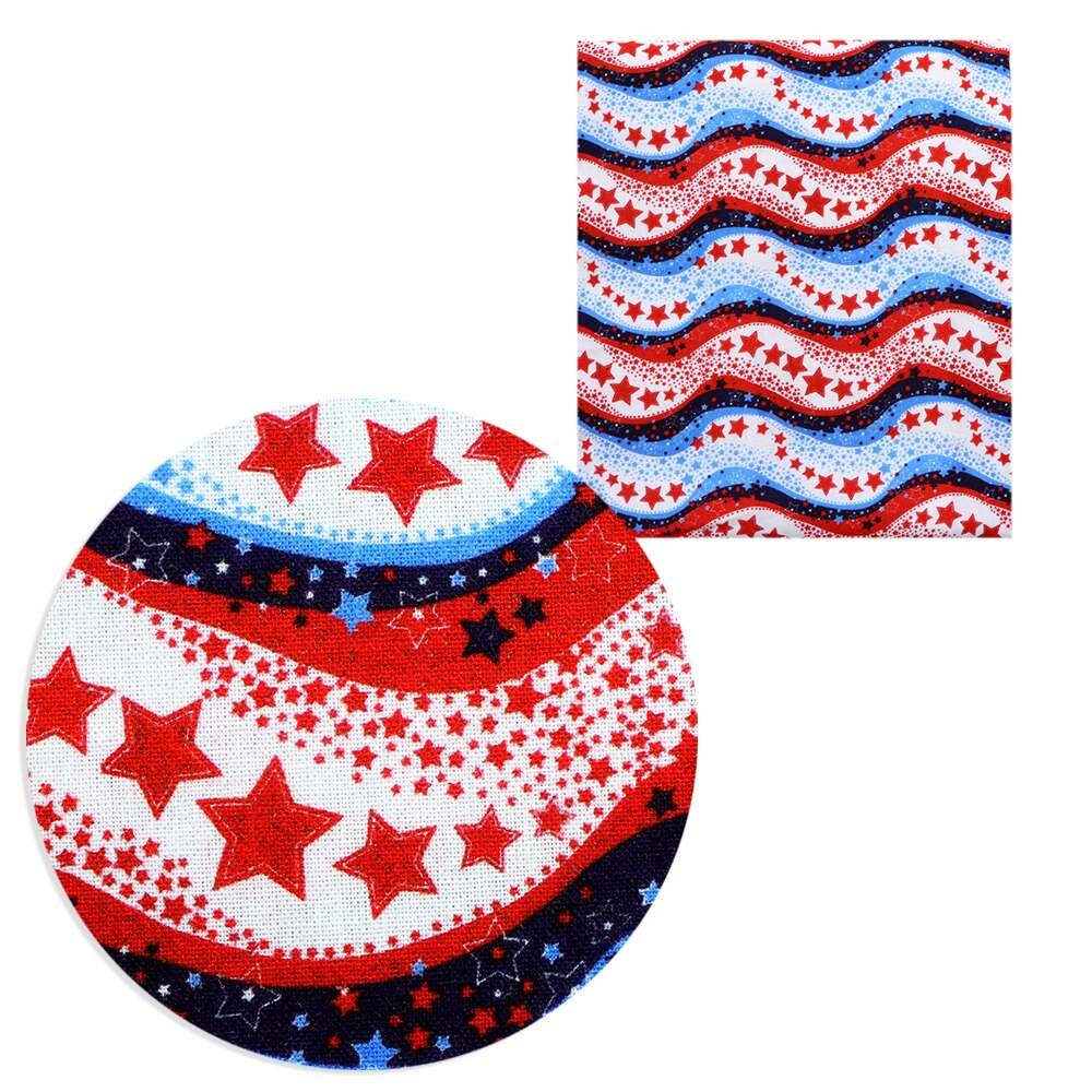 David accessories 20*34cm July 4th Star cotton Fabric Patchwork For Sewing DIY for Sewing Tilda Doll Clothes,c11095: 1088753004