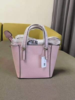 Ladies Hollow Crossbody Bag Handbag Bag: Pink