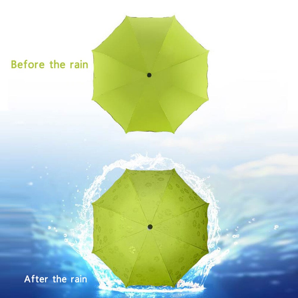 Regenkleding Paraplu Regenachtige Seizoen Opvouwbare Paraplu Reizen Parasol Vouwen Regen Winddicht Paraplu Opvouwbare Anti-Uv Zon/Regen