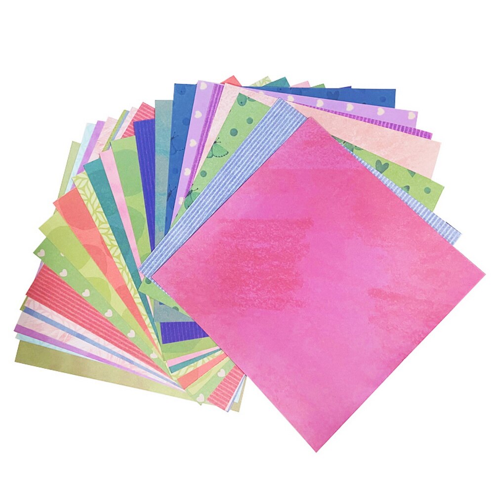 Scrapbooking Paper Pad - 6"x 6" - 24 Sheets - Acid Free Cardmaking Background Pack