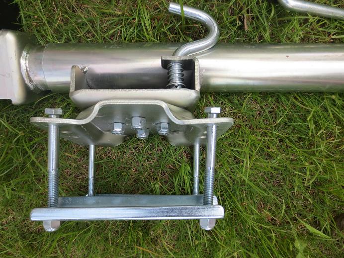 Trailer jack jockey wheel trailer parts 8inch wheel