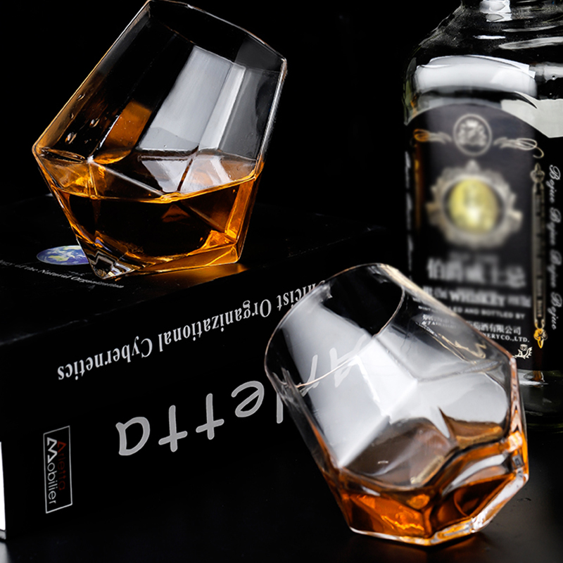Whisky glas vin shot glas øl kop gennemsigtig vodka vin glas whisky dækket juice drink kop bar værktøj