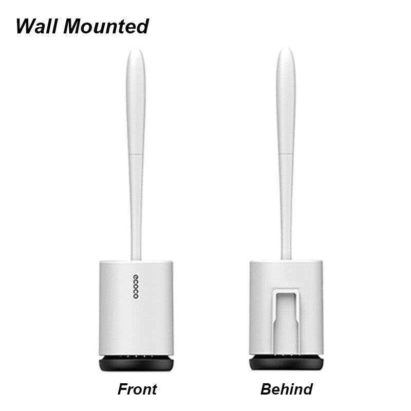 UNITOR Toilet Brush Head Holder Toilet Brush Head Holders Cleaner Toilet Brush Holder Bathroom Cleaning Tool Holder With Brush: Wall Mounted