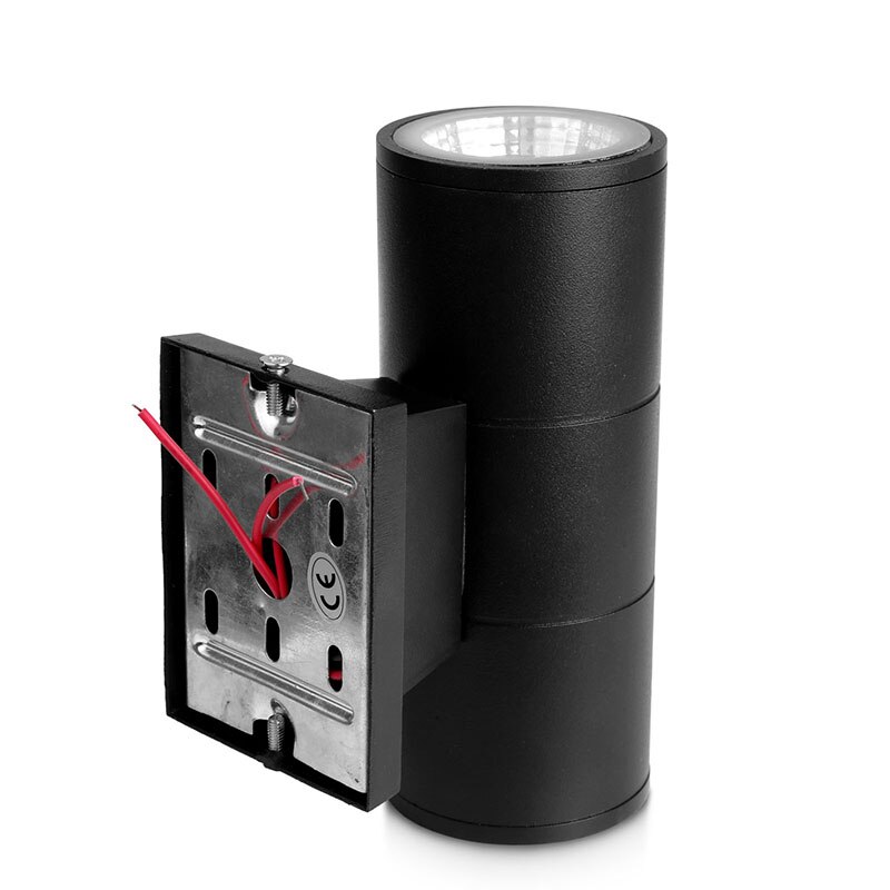 Double Sided Cylinder Wall Lamp Wall Mounted Night Light AC 85-265V Warm Cool White Waterproof Sconce Lamp For Home Decor