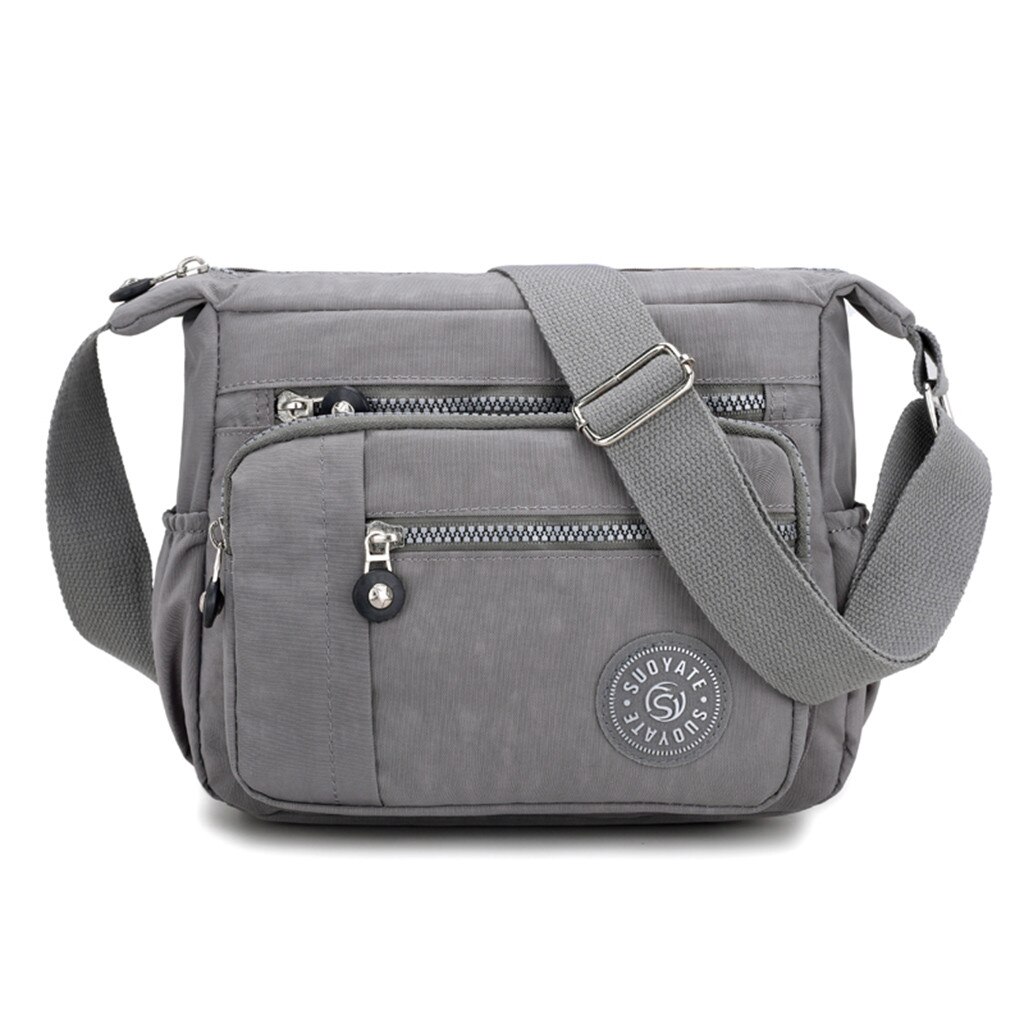 Women Messenger Bags for Women Waterproof Nylon Handbag Female Shoulder Bag Ladies Crossbody Bags Ladies Zipper Handbag