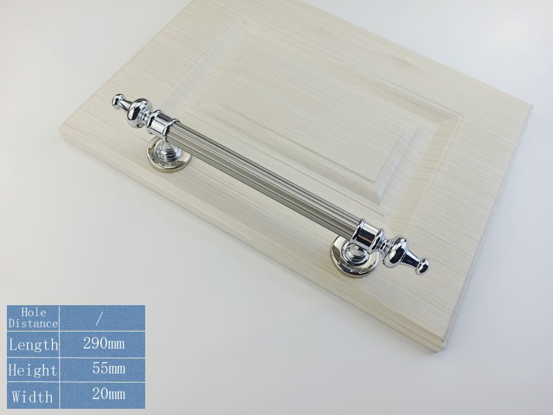255mm/290mm/345mm møbler tre dørhåndtak til dårlig soverom restaurant skyvedørhåndtak garderobe porthåndtak