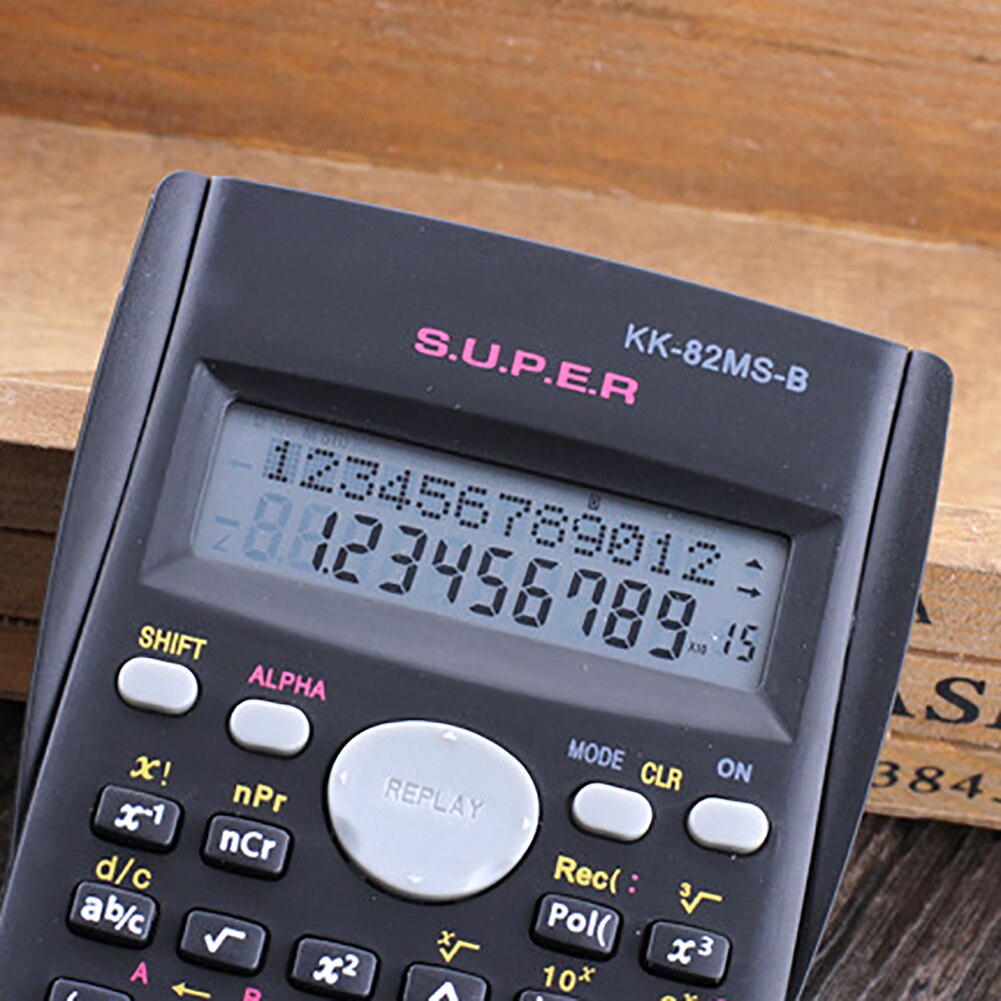 Portable Scientific Calculator Stationery School Office Engineering Multifunction School Engineering Stationery Scientific Tool