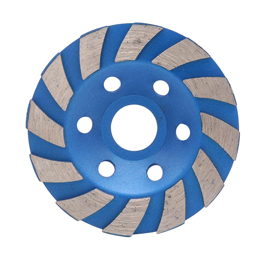 Diamond Grinding Wheel Granite Stone Ceramics Tools Disc Bowl Shape Grinding Cup Concrete Granite Stone Ceramics Tools: Dark Blue