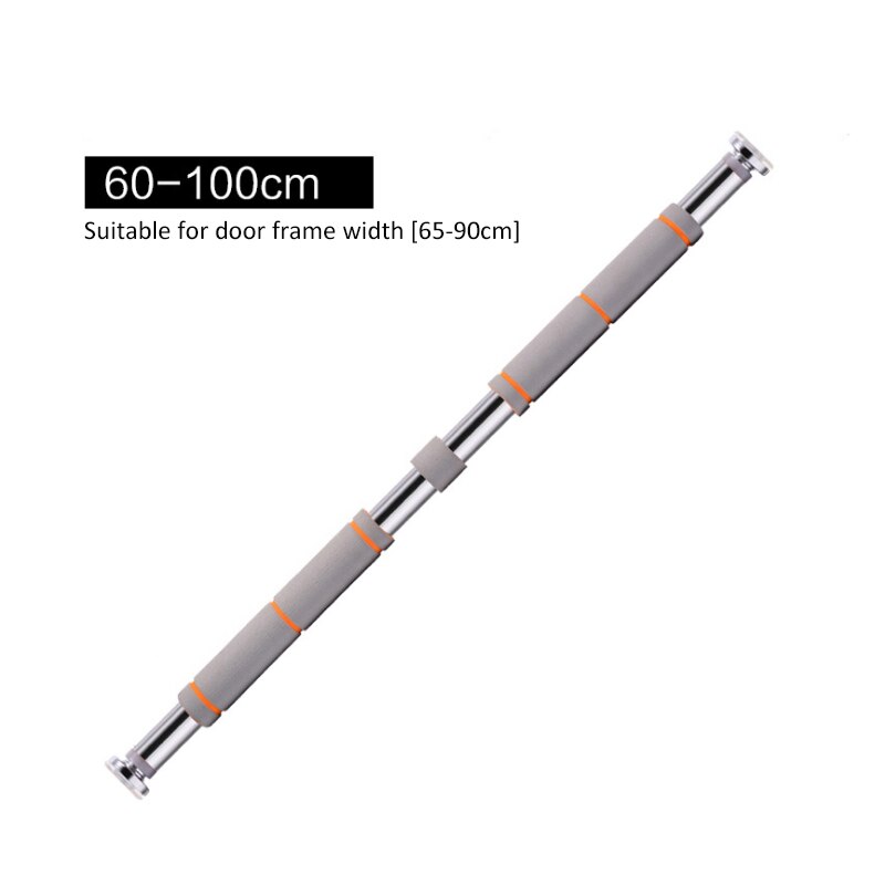 Horizontal bar family indoor door pull-up wall family fitness equipment 60-100cm: Default Title